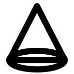 Cone SVG Icon